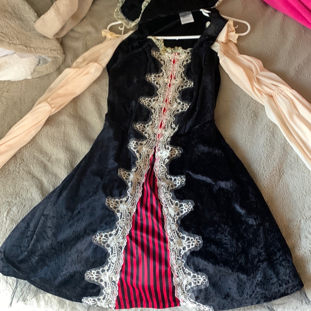 Pirate costume.